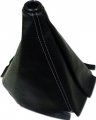 Vms Racing Gray Grey Stitch Shift Boot For Honda Civic Crx 88-91 1988-1991 