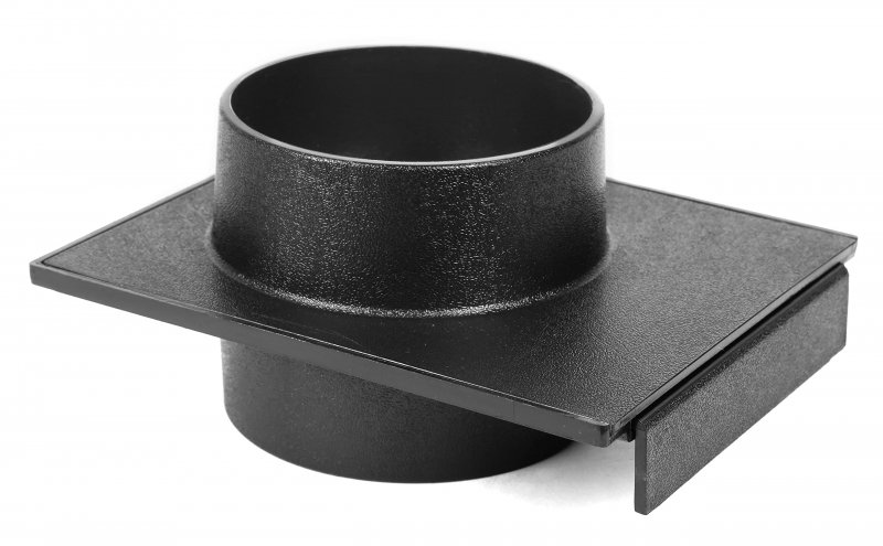 Dca006 4 In Blast Gate For Dust Collection Systems Durable Abs Plastic Universal Design Hoses