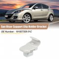 Uxcell 4pcs Sun Visor Support Clip Retainer For Mazda 3 2004-2009 No Lc6269261b77 Holder Bracket Hanger Plastic Gray Anti