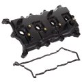Engine Valve Covers Kit Cover With Gasket Compatible 2007-2013 For Nissan Altima 2007 2008 2009 2010 2011 2012 Sentra Mini