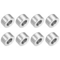8pcs 304 Stainless Steel Spacer 6mm Id X 12mm Od 7mm Length 24 47 0 28 Inch Screw Standoff Bushing Plain Finish Unthreaded 