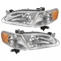Labwork Headlight Assembly Replacement For 1998-2000 Toyota Corolla With Front Signal Lights To2502121 To2503121 Marker Light