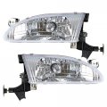 Labwork Headlight Assembly Replacement For 1998-2000 Toyota Corolla With Front Signal Lights To2502121 To2503121 Marker Light