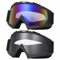 2 Pack Dirt Bike Goggles Motocross Atv Motorcycle Utv Mx Otg Offroad Riding Anti Uv Dustproof Racing Skiing For Men Women Youth 