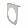 Grand General 81391 Chrome L-shaped Mounting Bracket For Single 4 Light 