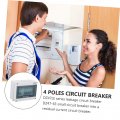 8 Air Circuit Breaker Residual Protection Electric Protective Box C45 Miniature Abs