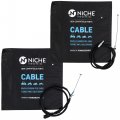 Niche Push Pull Throttle Cable Set For Honda Xl250r Xr250l 17910-kb7-940 17920-kb7-405