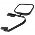 Ocpty Black Driver Side Or Passenger View Mirror Smooth With Manual Adjustment Fold Non-heated Compatible For 1984-1990 Ford