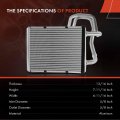 A-premium Hvac Heater Core Compatible With Kia Spectra 2004-2006 Spectra5 2005-2006 L4 2 0l Sedan Hatchback Replace 97138-2f000