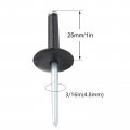 Safercctv Aluminum Blind Rivet 4 8 25mm Pop Rivets Flange 1 Long Grip Tri-grip For Installing Kayak Boat Accessories 36 1