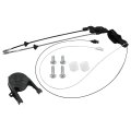 Saihisday 8562008042 Sliding Door Cable Repair Kit Rear Passenger Side Replacement For Toyota Sienna 3l 3 5l 2004 2005 2006 