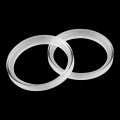 2pcs For 1 5 Inch Car Speakers Spacer Ring Transparent Acrylic 50mm Id 