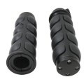 1 Pair Black Motorcycle Handlebar Grips Left Right For 2007-2012 Yamaha V Star 1300 Xvs1300a