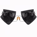 Waltyotur Replacement For 2009-2018 Dodge Ram Driver Side Passenger Tail Light Assembly Black Pair Rear Brake
