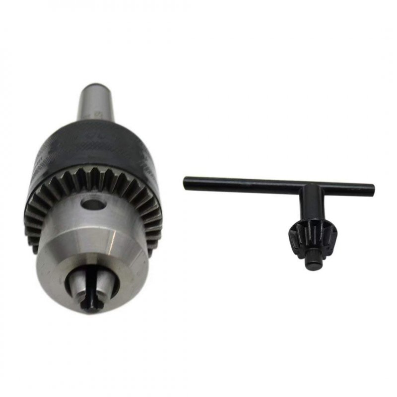 Wgl Mini-lathe Drill Chuck Tail Stiock Tool For Drilling Applications 1 2 Mt2