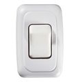 S521 Black Single Contoured Wall Switch On Off Spst Rocker For Rv Lighting Entry Steps And Appliances2v Panel Mount 1 625 In X 