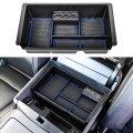 Center Console Organizer Tray For Gmc Sierra 1500 Accessories Silverado 2014-2018 Silverado 2500 3500 Hd 15-19 Suburban Tahoe 