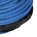 Astra Depot 95ft 3 8 Blue Synthetic Winch Rope Line Cable 22000lbs Rock Heat Guard Recovery Car Atv Utv Truck Boat