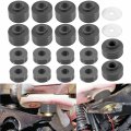 Kf04050bk Silicone Body Mount Bushing Kit For Ford F250 F350 Super Duty 1998-2018 2wd 4wd Bushings Grey 