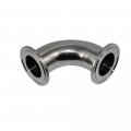 Stainless Steel Od 32mm 1-1 4 1 25 90 Degree Sanitary Ferrule Elbow Pipe Fitting Fits Tri-clamp 50 5mm Ss316