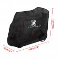 X Autohaux Motorbike Mobility Scooter Cover 210d Oxford Waterproof Snow Rain Sun Protect