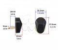 Led Turn Signal Flush Mount For Yamaha Kawasaki Yzf R6 Ninja Light Blinker Smoke