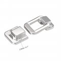 Uxcell Toggle Catch Lock 38mm Retro Decorative Silver Tone Hasp W Screws For Suitcase Chest Trunk Latch Clasp Pack Of 20