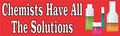 Stickertalk Chemist Have All The Solutions Magnet 10 Inches By 3 
