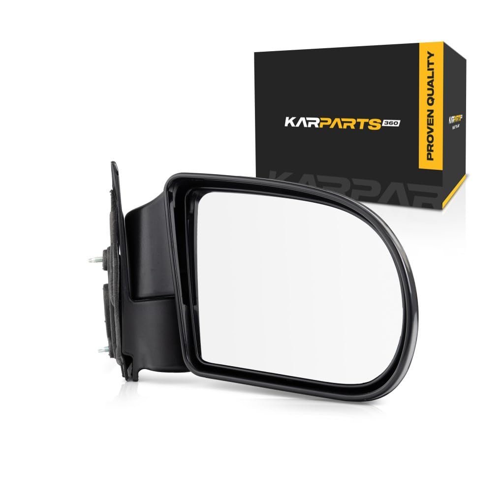 Oldsmobile Bravada 1999 00 01 02 03 2004 Door Mirror Passenger Side Manual Below Eyeline Textured Standard Extended Crew Cab