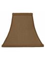 Upgradelightsa Square Bell 10 Inch Candle Stick Replacement Lamp Shade Bronze Silk 