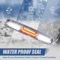 Auto Dynasty 3d Led Bar High Mount Chrome Third 3rd Tail Brake Light Cargo Lamp Compatible With Chevy Silverado Gmc Sierra