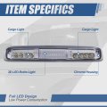 Auto Dynasty 3d Led Bar High Mount Chrome Third 3rd Tail Brake Light Cargo Lamp Compatible With Chevy Silverado Gmc Sierra