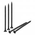 M3 8x70mm Flat Head Sheet Metal Screws 50pcs Phillips Drive Wood Black Oxide Carbon Steel Self Tapping Drywall 