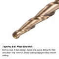 Uxcell Tapered Ball Nose End Mill Tisin Coated Solid Carbide 2 Flute Spiral Milling Cutter 1 5mm Radius 3mm Diameter 6mm Shank