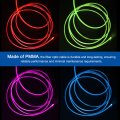 Meccanixity 50pcs 9 8ft Pmma Mixed Fiber Optic Cable Strands 0 03 Inch Side Glow Led Illumination Crystal Cables Car Atmosphere