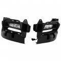 Kuafu Fog Lights Assembly Compatible With 2015-2022 Dodge Charger Replacement For 68214427ab 68214428ab Ch2592151 Ch2593151