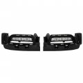 Kuafu Fog Lights Assembly Compatible With 2015-2022 Dodge Charger Replacement For 68214427ab 68214428ab Ch2592151 Ch2593151
