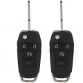 Ocpty 2 Flip Key Fob Ford F-150d F-250 Super Duty For For F-350 2015-2020 N5f-a08tdy 2 Flip Key Fob Ford F-150d F-250 Super