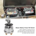 Master Battery Power Cut Switch High Current Disconnect Rated 250a Instantaneous 1000a For Rv Yacht Truck Engineering Vehicle