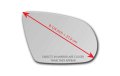 Heated Mirror Glass With Backing Plate For 2011-2018 Audi A8 Quattro S8 Passenger Side View Right Rh