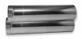5 Pack 8 Round 24 Long Duct Pipe Sheet Metal 30 Gauge Galvanized Crimped End Connection 2 Pcs 
