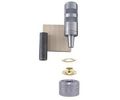 1 2 In Brass Grommet Kit 12 Count With Hole Cutter Mandril Anvil And Cutting Block For Canvas Tarpaulins Tents Awnings Pool 