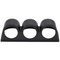 Universal Dashboard Gauge Pod Bracket 52mm 2in Triple Hole Mount Holder For Car Truck Boat Motorcycle 