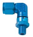 Fragola 90 Degree Swivel Fitting -6 An Female Nut X -8 O-ring Black 