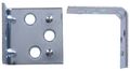 The Hillman Group 851148 2-1 2-inch Double Wide Corner Brace Zinc Plated 