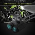 Universal 22mm Motorcycle Handlebar Light Switch Handlebar Fog Lights Dual Control Button A