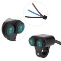 Universal 22mm Motorcycle Handlebar Light Switch Handlebar Fog Lights Dual Control Button A