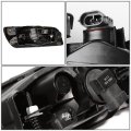 Compatible With Honda Civic 4-dr Sedan Pair Of Bumper Driving Fog Lights Switch Clear Lens