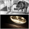 Compatible With Honda Civic 4-dr Sedan Pair Of Bumper Driving Fog Lights Switch Clear Lens