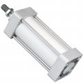 Baomain Pneumatic Air Cylinder Sc 63 X 100 Pt 3 8 Bore 2 1 Inch Stroke 4 Screwed Piston Rod Dual Action 